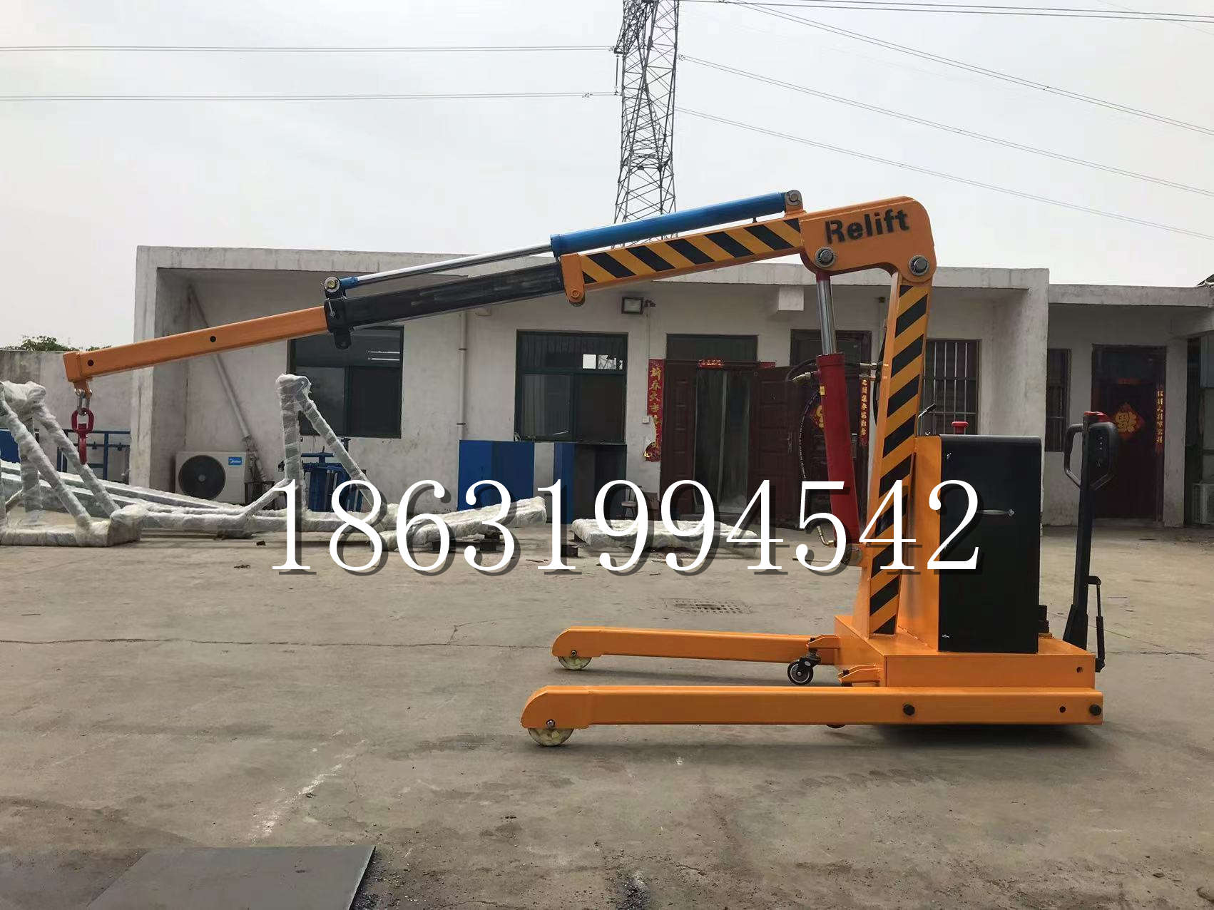 九龙城区久征定做3吨三轮随车吊 农用园林绿化移树吊 平板工程用小吊机