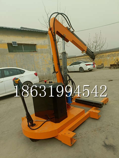 九龙城区自卸车厢随车吊 自制轮式四不像起重机 四驱平板吊 5吨 贵盛